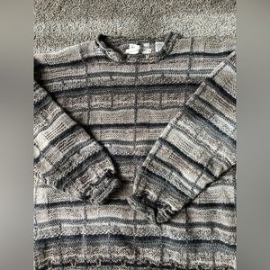 Patterned Grandpa sweater